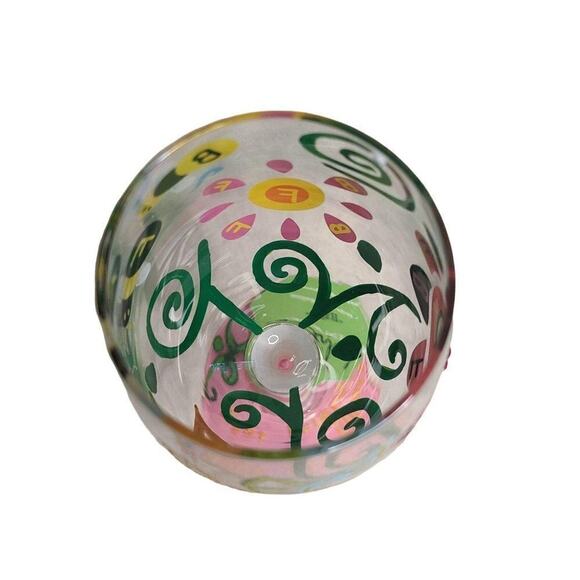 Lolita Dining Drinkware, Hand Painted "Best Friends Forever" Stemmed Wine Glass - Picture 10 of 11